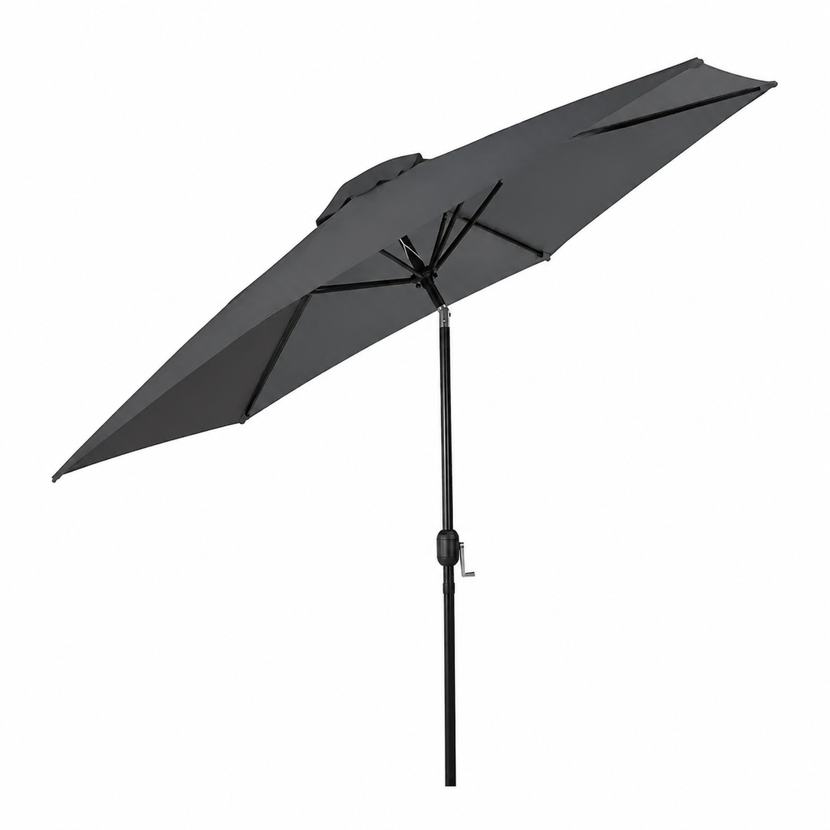 Grand parasol de jardin 300cm couleur anthracite
