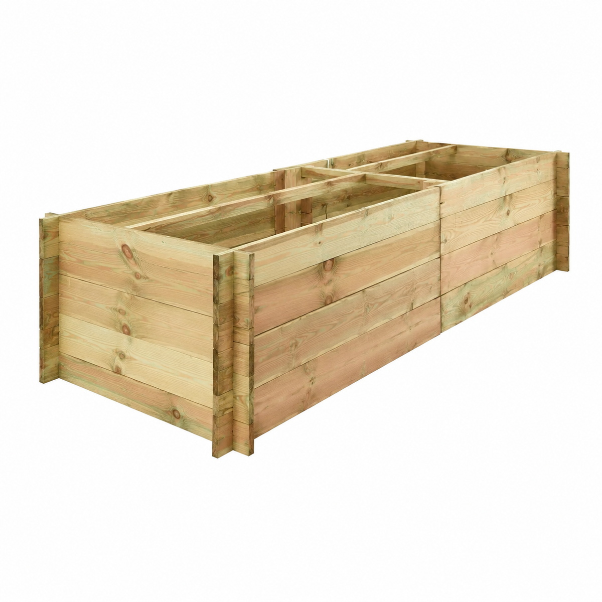 Potager en bois de pin traité 197x100x40 cm